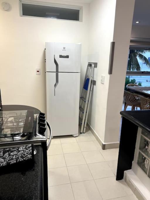 Apartamento Vista Para O Mar E Pe Na Areia Guaruja Ngoại thất bức ảnh